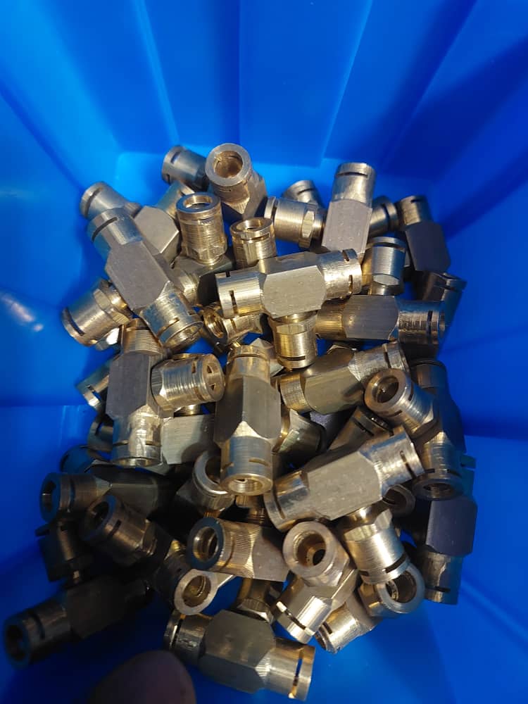 سه راه برنجی 5 عددی قیمت همکار